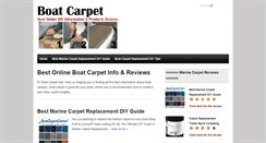 Desktop Screenshot of boatcarpet.org